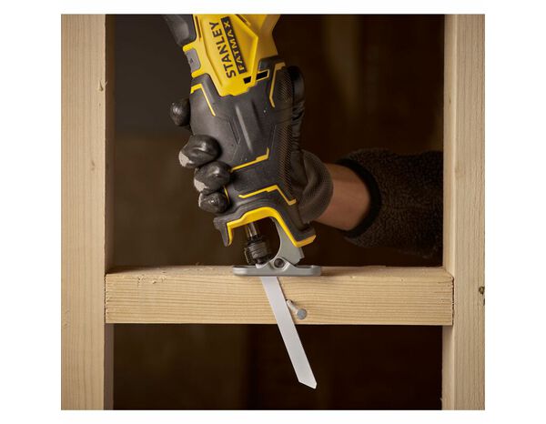 Scie sabre sans fil V20 2 vitesses machine seule  - SFMCS310B-XJ - Stanley Fatmax - Brico Dépôt