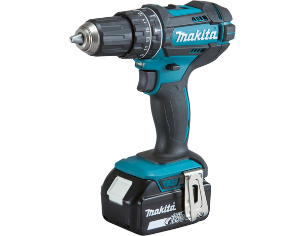 Perceuse à percussion Brushless 18V + 2 batteries 3Ah - DHP482SFE - Makita - Brico Dépôt