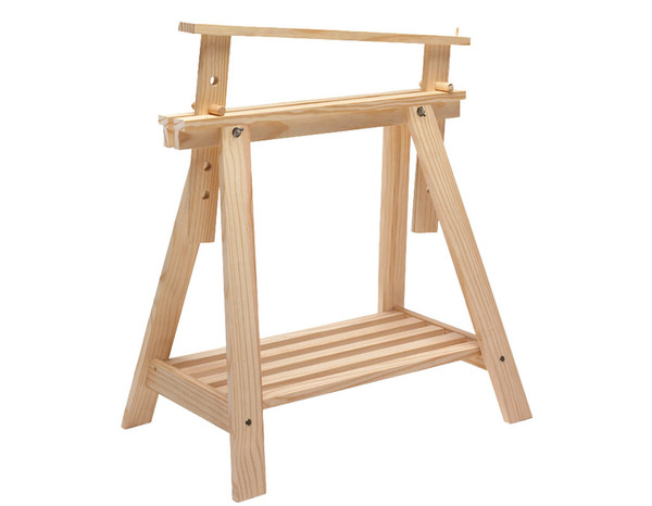 Tréteau architecte en pin 70 X 70/90 cm - Brico Dépôt