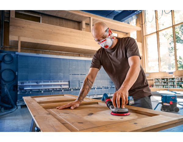 Ponceuse excentrique sans fil 18V machine seule  - GEX18V-125 - Bosch Professional - Brico Dépôt