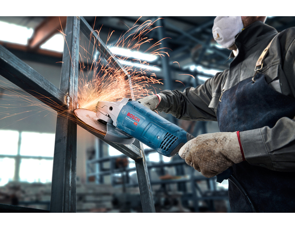 Meuleuse angulaire filaire  2400W  - GWS27230PR - Bosch Professional - Brico Dépôt