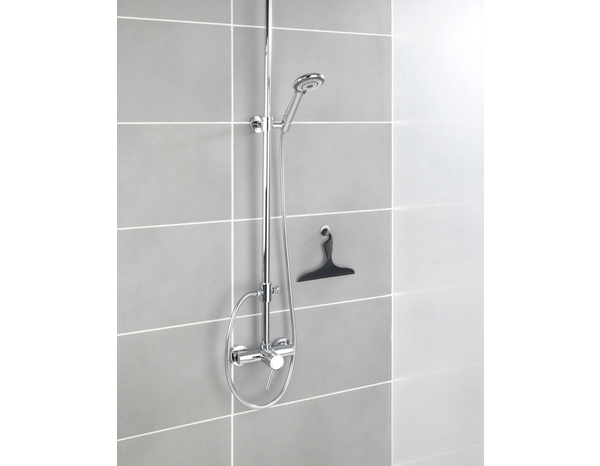Douchette 3 jets flex en inox 150 cm + raclette - Brico Dépôt