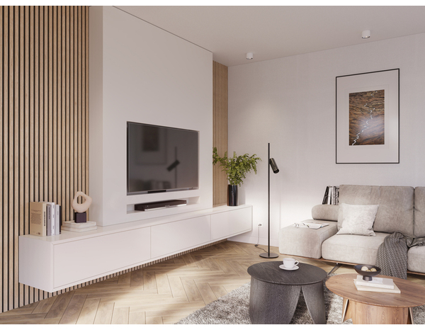 Profil de finition pour panneaux tasseaux imitation chêne clair - L.2,60 cm x l. 2 cm x Ep. 12 mm - Brico Dépôt