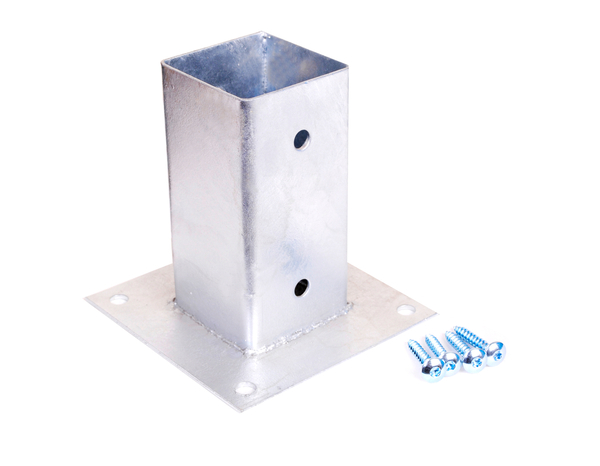 Support pour poteau bois à fixer - 70 mm x 70 mm - Marque BLOOMA - Brico Dépôt