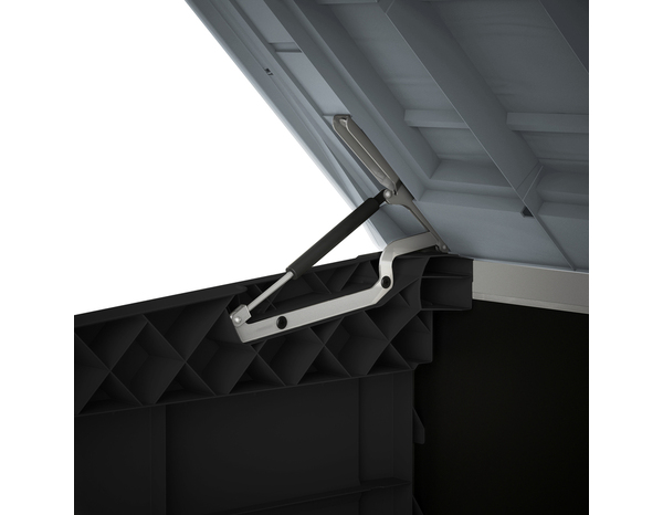 Coffre de rangement extérieur noir et gris SIO MAX 1200L - Keter - Brico Dépôt