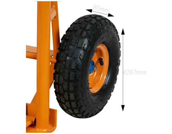 Diable charge lourde à pelle rabattable 300KG - MAGNUSSON - Brico Dépôt