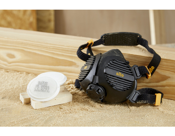 Lot de 2 filtres respiratoire anti poussière P3 - Brico Dépôt