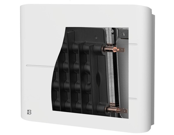 Radiateur électrique à inertie sèche cœur de fonte et WIFI blanc "Opera" 1500 W - Brico Dépôt