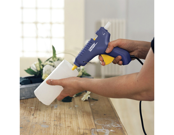 Pistolet à colle 12mm Rapid EG111 + 500g de colle transparente - Rapid - Brico Dépôt