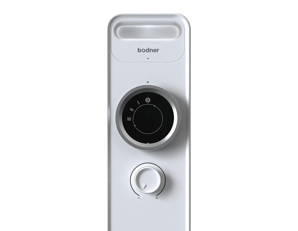 Radiateur bain d'huile 3 niveaux de chauffe blanc 2500 W - 64x45x24 cm - Brico Dépôt