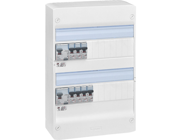 Tableau électrique 2 rangées 26 modules - Legrand - Brico Dépôt