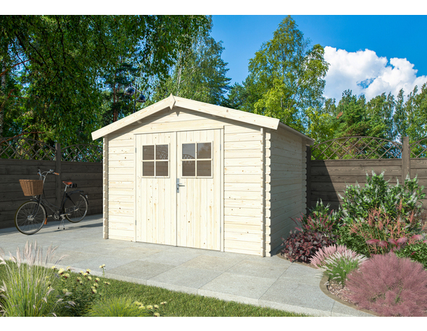 Abri bois 8,7 m² - Marque BLOOMA - Brico Dépôt