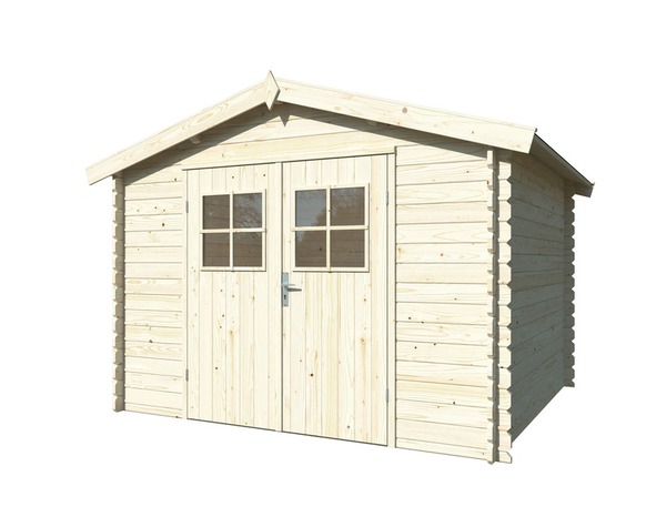 Abri bois 8,7 m² - Marque BLOOMA - Brico Dépôt
