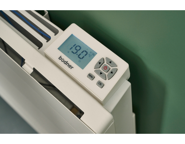 Radiateur double cœur de chauffe VESTFOLD 2000 W blanc Ep.: 12,5 cm - Brico Dépôt