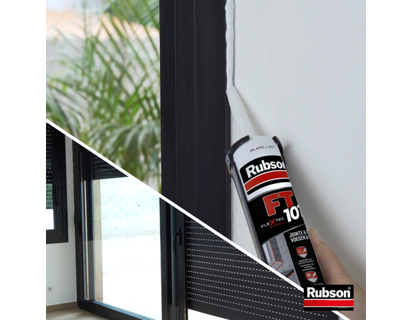 Mastic-colle FT 101 Pro blanc - cartouche 280 ml - Rubson - Brico Dépôt