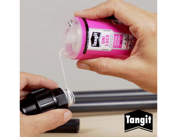 Fil de nylon Tangit uni-Lock, étanchéité pour réseaux eau, bobine de 80 m - Henkel - Brico Dépôt