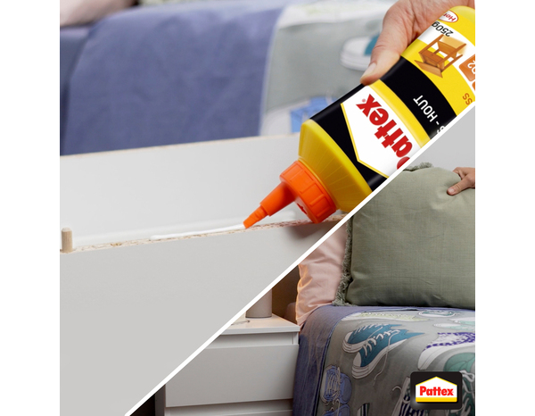 Colle à bois express, à séchage rapide, blanche, 250 g - Pattex - Brico Dépôt