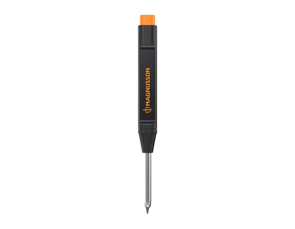 Crayon de chantier + 6 recharges en graphite diam. 2,8 mm - MAGNUSSON - Brico Dépôt