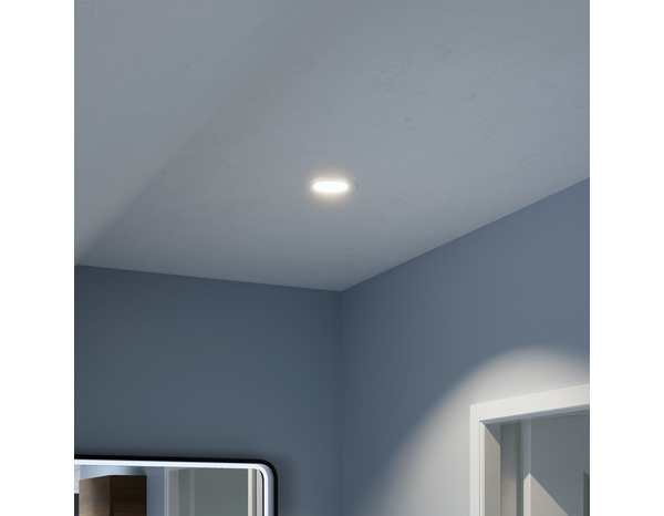 Spot GU10 IP44 blanc "Ladislas" - Cooke and Lewis - Brico Dépôt