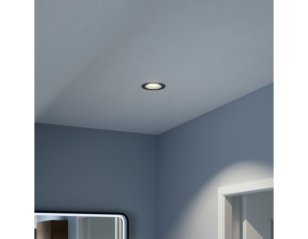 Spot encastrable GU10 argent effet nickel "Ladislas" - Cooke and Lewis - Brico Dépôt