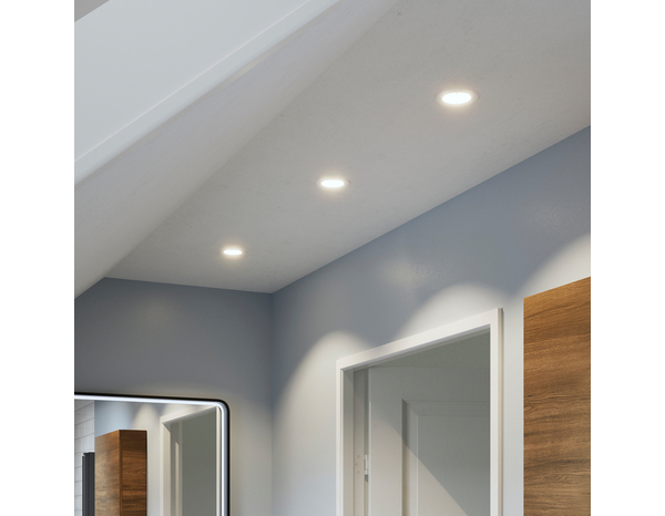 3 spots GU10 IP44 blanc "Ladislas" - Cooke and Lewis - Brico Dépôt