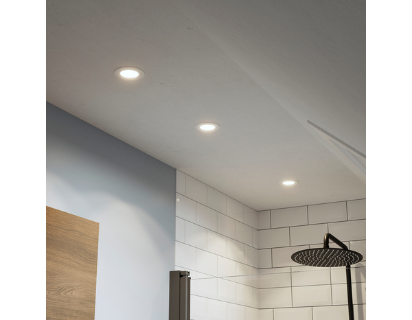 3 spots Led 345 lm IP65 blanc "Raisene" - Cooke and Lewis - Brico Dépôt