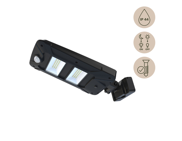 Projecteur solaire détecteur 1000lm 4000k IP44 - Marque BLOOMA - Brico Dépôt