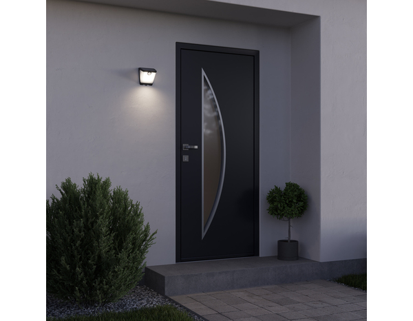 Applique murale détecteur solaire 5000K - Marque BLOOMA - Brico Dépôt