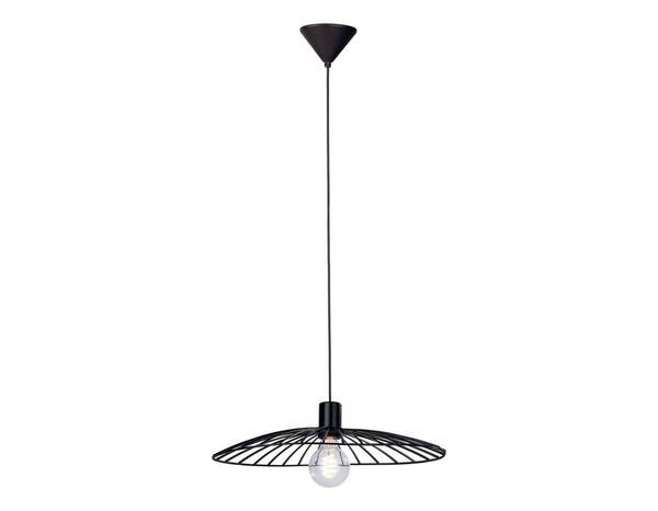 Suspension métal noir ovale diam. 45x40 cm - Brico Dépôt