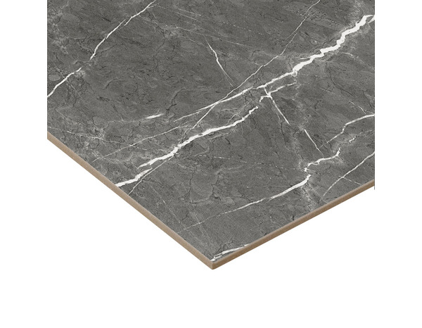 Carrelage de sol intérieur noir "Suprême" Grès cérame émaillé - 30,5 x 61.3 cm. Ep. 7,4 mm - Brico Dépôt