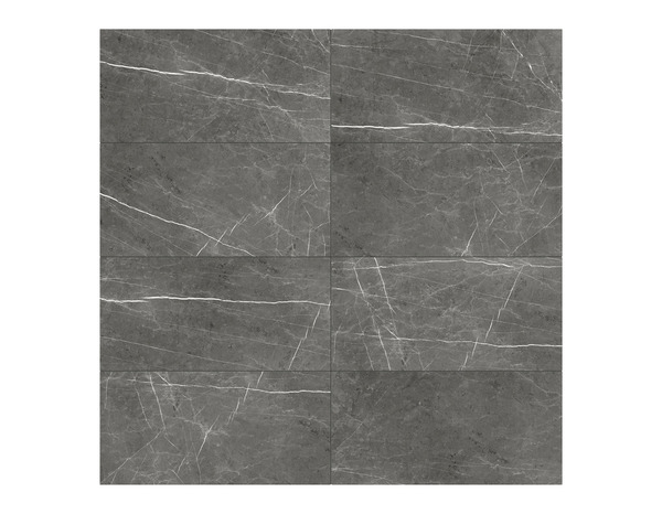 Carrelage de sol intérieur noir "Suprême" Grès cérame émaillé - 30,5 x 61.3 cm. Ep. 7,4 mm - Brico Dépôt