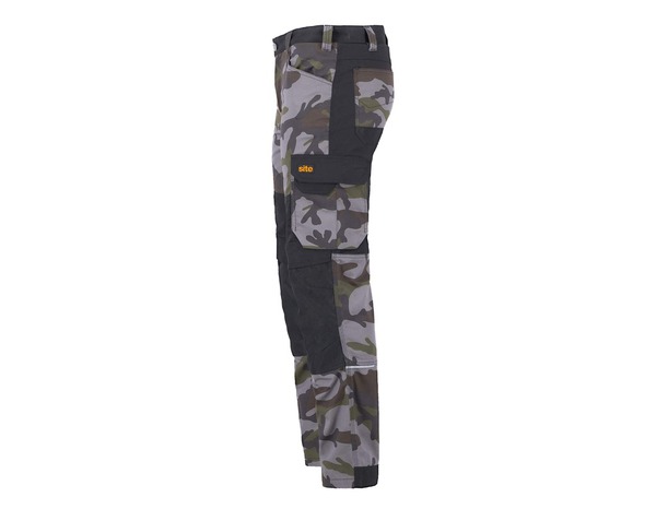 Pantalon multi poches "Evenson Camo"  T42 - Brico Dépôt