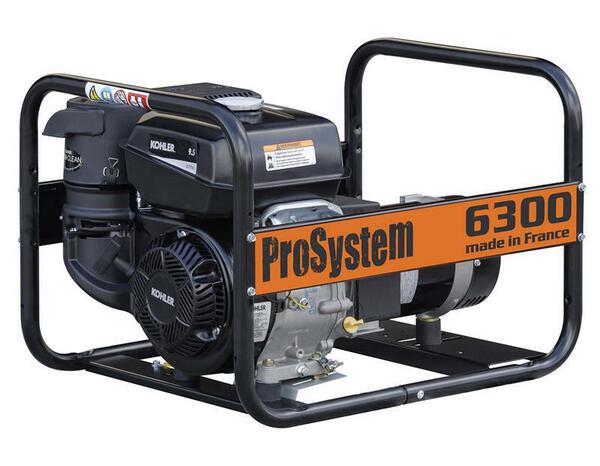Groupe électrogène essence Prosystem 6300 W C5 - Pro System - Brico Dépôt