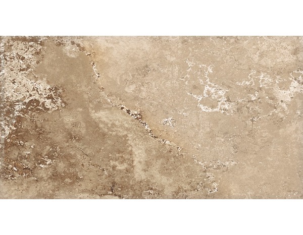 Carrelage de sol intérieur "Travertin antic mix" 60 x 120 cm - Brico Dépôt