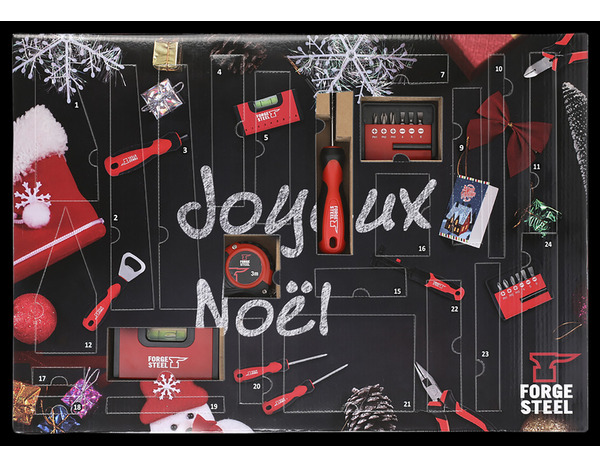 Calendrier de l'Avent 46 pièces FORGE STEEL - Forge steel - Brico Dépôt