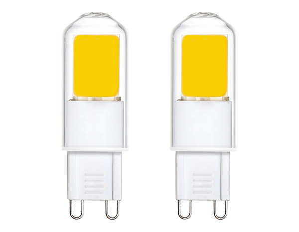LOT DE 2 AMPOULES G9 220LM 4000K - Brico Dépôt