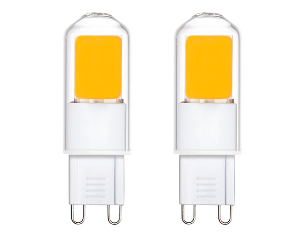 	
LOT DE 2 AMPOULES G9 220LM 2700K - Brico Dépôt