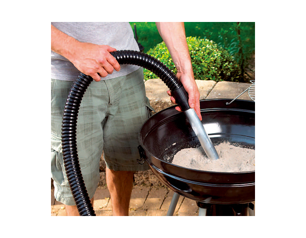 Vide cendre inox  800 W capacité 20l avec tuyau métallique 1 mètre - Titan - Brico Dépôt