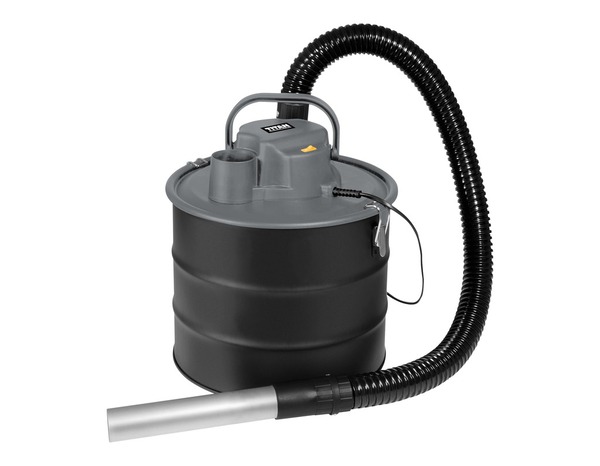 Vide cendre inox  800 W capacité 20l avec tuyau métallique 1 mètre - Titan - Brico Dépôt