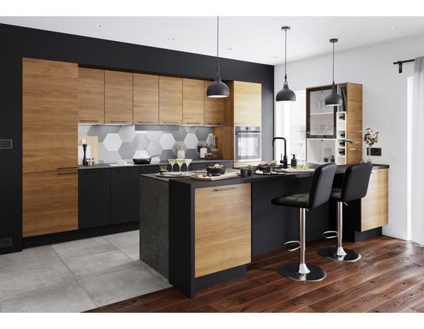 Façade 1 porte L 30 x H 81 chia bois - Cooke and Lewis - Brico Dépôt