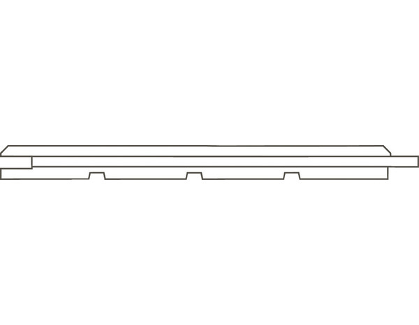 Lambris bois sapin du nord - L.205 x l.11,5 cm x EP. 9 mm - Brico Dépôt
