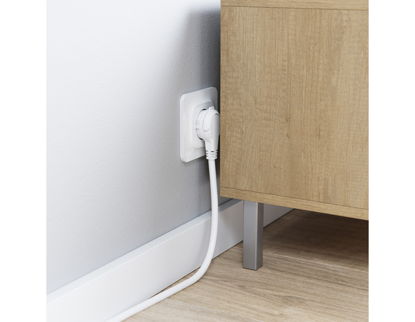 Bloc 5 prises 1,5 m gris et blanc - Brico Dépôt