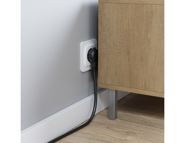 Bloc 6 prises 1,5 m gris et noir - Brico Dépôt