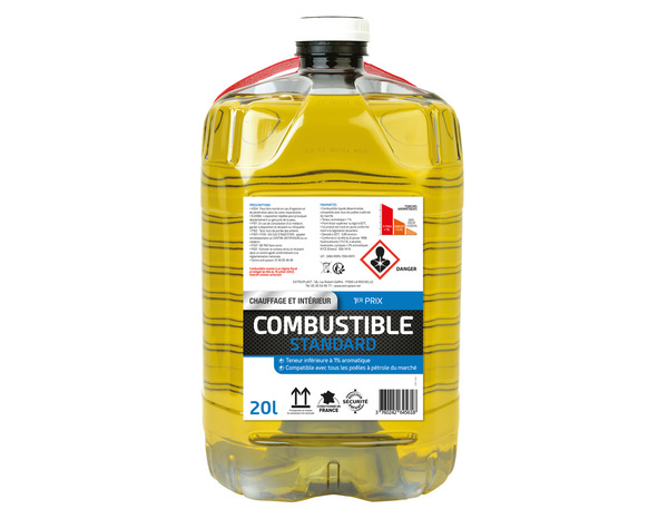 Bidon de pétrole pour chauffage intérieur - 20 L - Brico Dépôt