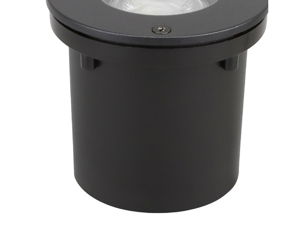 Spot exterieur rond GU10 noir "Carpina" - Marque BLOOMA - Brico Dépôt