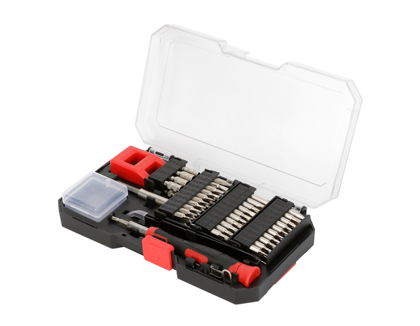 Malette de kit de tournevis de précision 75 Pièces - Forge steel - Brico Dépôt