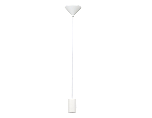 Monture en plastique ronde double fonction blanche 60W - Brico Dépôt