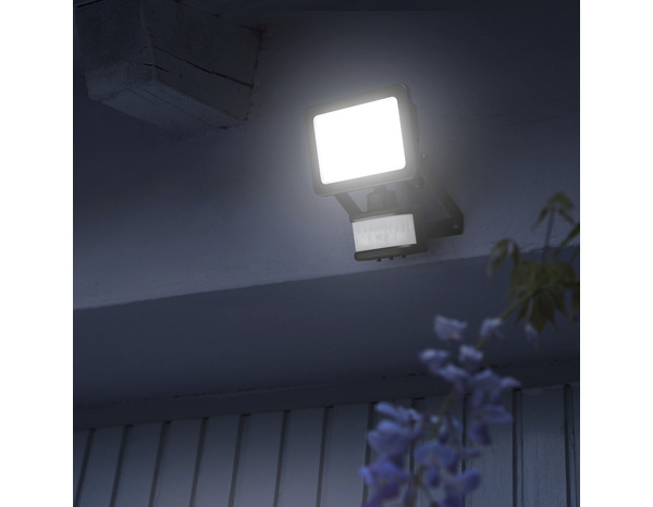 Projecteur detecteur Lucano led 10w - Marque BLOOMA - Brico Dépôt
