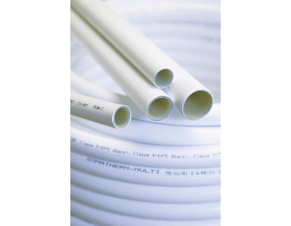 Couronne de tube multicouche D16 - 50 m - Somatherm - Brico Dépôt