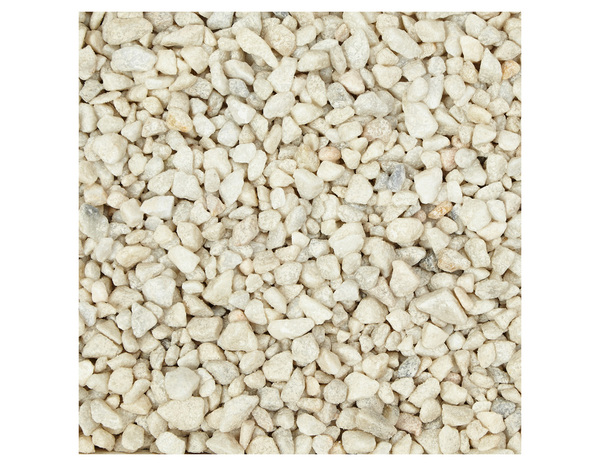 Big Bag de graviers concassés marbre blanc 8/16 - 750 kg - Marque BLOOMA - Brico Dépôt